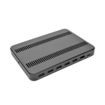 Tripp-Lite U280-007-CQC-ST 7-Port USB Charging Station with Quick Charge 3.0, USB-C Port, Device Storage, 5V 4A (60W) USB Charge Output (2)