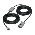 Tripp-Lite U330-10M-AL USB 3.2 Gen 1 Active Extension Repeater Cable (A M/F), Aluminum Housing, 10 m (32.8 ft.) (2)