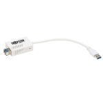 Tripp-Lite U336-SMF-1G-LC USB 3.0 Singlemode Fiber Optic Transceiver Ethernet Adapter 10/100/1000 Mbps 1310nm 5km LC (2)