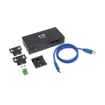 Tripp-Lite U360-004-IND 4-Port Industrial-Grade USB 3.x (5Gbps) Hub - 20 kV ESD Immunity, Metal Housing, Mountable (9)