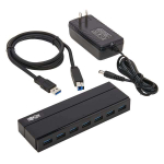 Tripp-Lite U360-007 7-Port USB 3.x (5Gbps) Hub with 1.5A Charging (4)