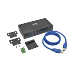 Tripp-Lite U360-007-IND 7-Port Industrial-Grade USB 3.x (5Gbps) Hub 20 kV ESD Immunity Metal Housing Mountable (2)