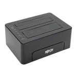 Tripp-Lite U439-002-CG2 USB-C to Dual SATA Quick Dock - USB 3.1 Gen 2 (10 Gbps), 2.5/3.5 in. HDD/SDD, Thunderbolt 3 (0)