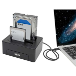 Tripp-Lite U439-002-CG2 USB-C to Dual SATA Quick Dock - USB 3.1 Gen 2 (10 Gbps), 2.5/3.5 in. HDD/SDD, Thunderbolt 3 (1)