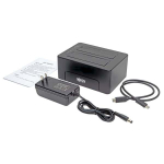 Tripp-Lite U439-002-CG2 USB-C to Dual SATA Quick Dock - USB 3.1 Gen 2 (10 Gbps), 2.5/3.5 in. HDD/SDD, Thunderbolt 3 (7)