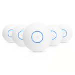 Ubiquiti UAP-AC-SHD-5-US Ceiling-mounted WiFi 5 AP with 8 Spatial Streams Designed to Support High Client Density Environments Pack of 5 pcs (0)
