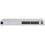 Ubiquiti USW-24 24-Port Layer 2 Switch with a Silent Fanless Cooling System (1)