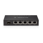Ubiquiti ER-X-SFP-US Compact Powerful Router Sporting (5) Gigabit RJ45 Ports with Passive PoE Support and an SFP Port (1)
