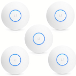 Ubiquiti UAP-NANOHD-5-US Compact Ceiling-mounted WiFi 5 AP with 6 Spatial Streams Ideal for Smaller Offices Pack of 5 pcs (0)