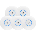 Ubiquiti UAP-AC-LITE-5-US Entry-level Ceiling-mounted WiFi 5 AP with 4 Spatial Streams Designed for Small Offices Pack of 5 pcs (0)