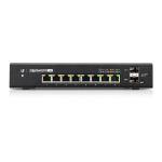 Ubiquiti ES-8-150W Gigabit Switch with (8) RJ45 Ports (2) SFP Ports and a 150W Power Supply. (1)