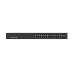 Ubiquiti ES-24-LITE-US Layer 2/3 Switch with (24) Gigabit RJ45 Ports (2) SFP Ports and a 25W Power Supply (1)
