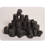 United Scientific Supplies RST15-H Rubber Stoppers, One-Hole, #15 (0)