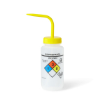 United Scientific Supplies UN370057 UniSafe Isopropanol Printed Wash Bottle, 500 ml, LDPE, Yellow (0)
