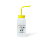 United Scientific Supplies UN370057 UniSafe Isopropanol Printed Wash Bottle, 500 ml, LDPE, Yellow (1)
