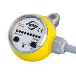 Weber Sensors 4120.12A S110/67 Flow-Captor Flow Switch for Water-Based Media with Analog LED Display (0.2-3m/s Range) PBTP 1/2" BSP 67mm (0)