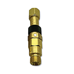 Western Enterprises QDB10 Quick Connect Set, Torch-to-Hose, Brass, Fuel Gas/Oxygen (1)