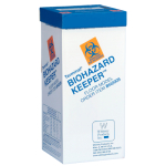 Whitney Medical Solutions BH2009 Biohazard Keeper, Floor Model Container, 12" x 12" x 27", Pack of 6 pcs (0)