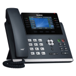 Yealink SIP-T46U Unified Firmware Enhanced SIP Phone 4.3" 480 x 272-Pixel Color Display with Backlight Dual USB ports T42U 16 SIP Accounts 5V 1A (2)