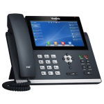 Yealink SIP-T48U Ultra-Elegant Touchscreen 7" 800 x 480-Pixel Color Touch Screen with Backlight Dual USB Ports T4U 16 SIP Accounts WF40/WF50 5V 1A (2)