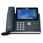Yealink SIP-T48U Ultra-Elegant Touchscreen 7" 800 x 480-Pixel Color Touch Screen with Backlight Dual USB Ports T4U 16 SIP Accounts WF40/WF50 5V 1A (0)