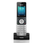 Yealink W56H IP DECT Add-On Phone Handset Your Ideal Wireless Companion 2.4" 240 x 320 Color Screen Intuitive User Interface 5V 600mA (0)