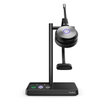 Yealink WH62-MONO-UC Wireless Mono Teams Headset 2 Micro-USB Connection 13h Dual/13h Mono Talking Time 13h Wireless Range 160m 5V 1.2A (1)