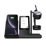 Yealink WH66-DUAL-TEAMS Dual Teams DECT Wireless Headset USB Connection Acoustic Shield Technology Talking Time 8h Wireless Range 120m 12V 2A (4)