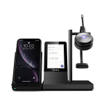 Yealink WH66-MONO-TEAMS Mono Teams DECT Wireless Headset 4.0" 480 x 800 Touch Screen Acoustic Shield Technology 2-Ports USB 3.0 Hub 12V 2A (2)