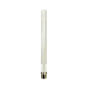 AccelTex ATS-01057 2.4/5 GHz 5/7 dBi White Indoor/Outdoor Omni Antenna with N-Style