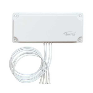 AccelTex ATS-01108 2.4/5 GHz 6 dBi 4 Element Indoor/Outdoor Patch Antenna with N-Style
