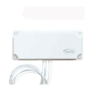 AccelTex ATS-01119 2.4/5 GHz 7 dBi 5 Element Dual Pol Indoor/Outdoor Patch Antenna with RPSMA