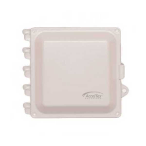 AccelTex ATS-00463 6x6x4 Polycarbonate Enclosure with Solid Door Latch Lock and No Holes