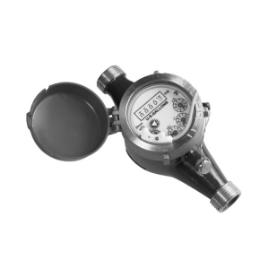 AccentPDIR ACS-062-R ACS Series 5/8"x1/2" Multi-Jet Dry Type Cold Water Meter with Contact Output