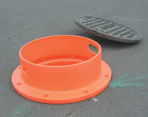 Accuform CHW201 Confined Space Barrier: Manhole Guard
