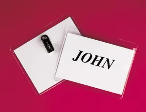 Accuform DNH314 Clip-On Badge & Holder Kits