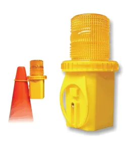 Accuform FBC101 Traffic Cone Accessories: Flashing Cone Light