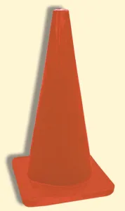 Accuform FBC216 Traffic Cones: Standard (All Red/Orange)
