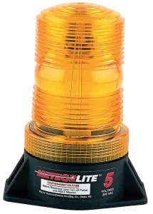 Accuform FLN433 Standard-Profile, Heavy-Duty Strobe Warning Lights: Permanent Mount