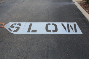 Accuform FMS1046 Individual Number and Letter Stencils