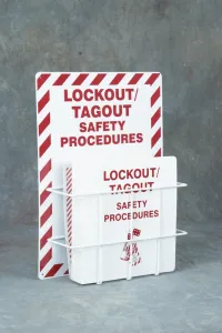 Accuform FRKSS142 Lockout Procedure Station Kit