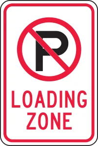 Accuform FRP143RA No Parking Signs