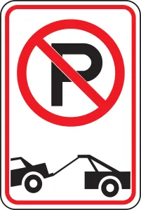 Accuform FRP166RA No Parking Signs