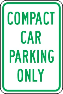 Accuform FRP192RA Designated Parking Signs