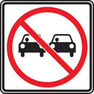 Accuform FRR014HP TRAFFIC SIGN