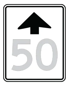Accuform FRR20620RA SPEED SIGN