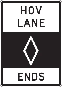 Accuform FRR673RA HOV Sign