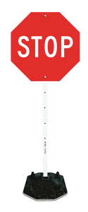 Accuform FRR900 Portable Stop Sign Kit