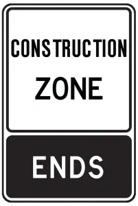 Accuform FRW133RA TEMPORARY CONDITION SIGN - CONSTRUCTION