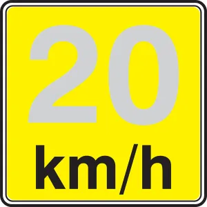 Accuform FRW30810RA Canadian-Specific Traffic Signs